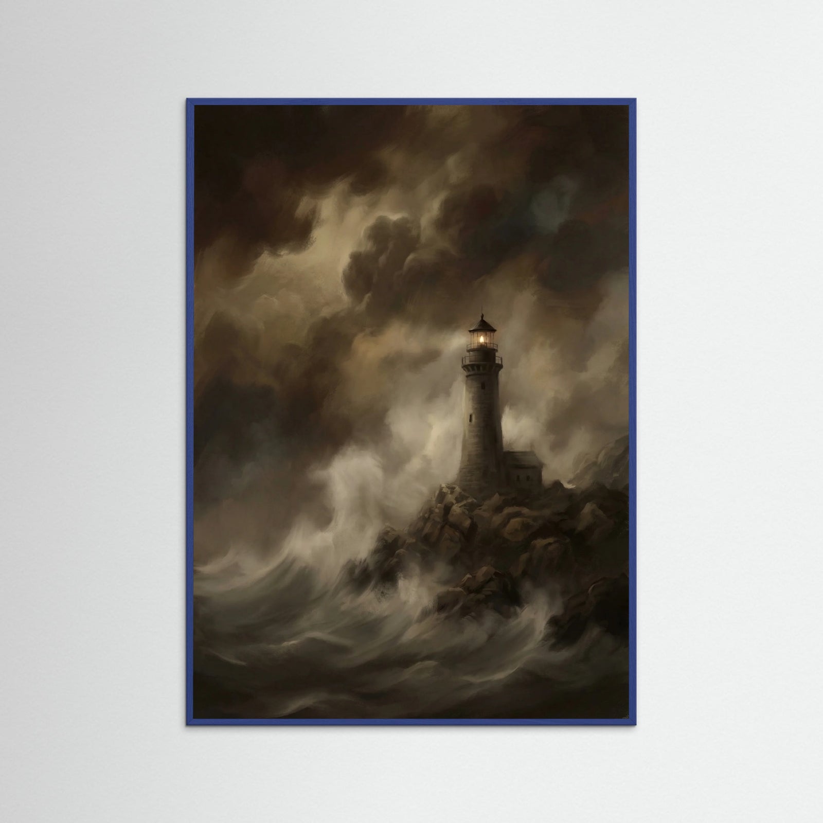 Blue Wood Misty Citadel