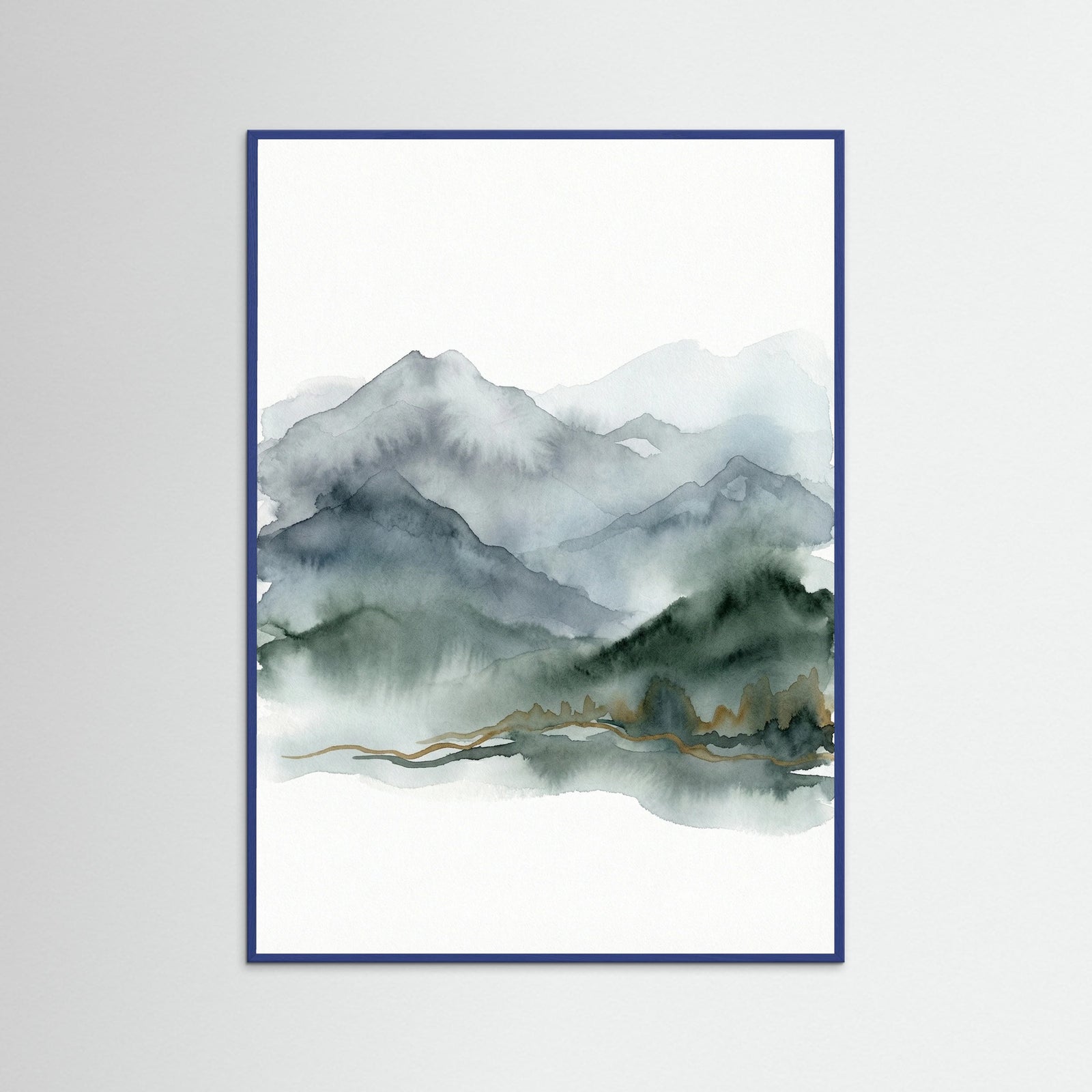 Blue Wood Misty Pine