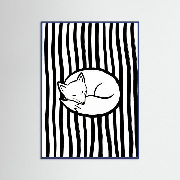 Blue Wood Monochrome Catnap