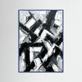 Blue Wood Monochrome Flow