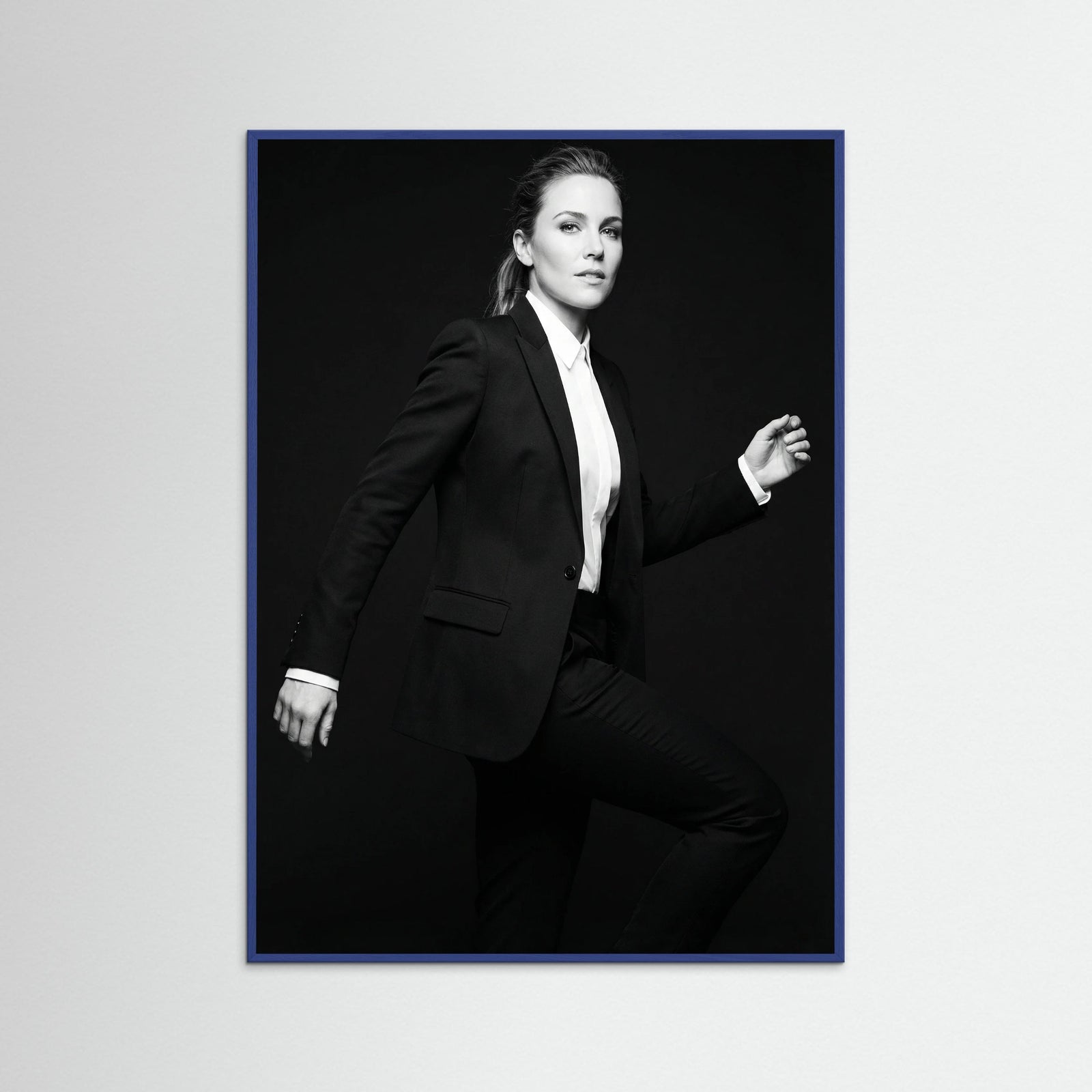 Blue Wood Monochrome Icon