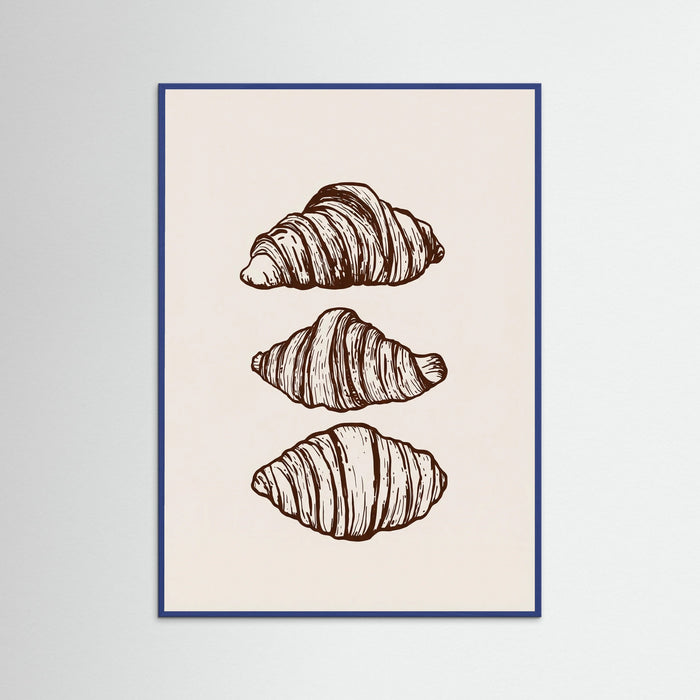 Blue Wood Morning Croissants
