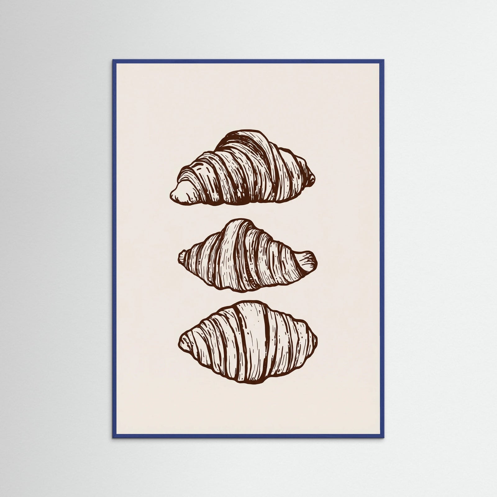 Blue Wood Morning Croissants