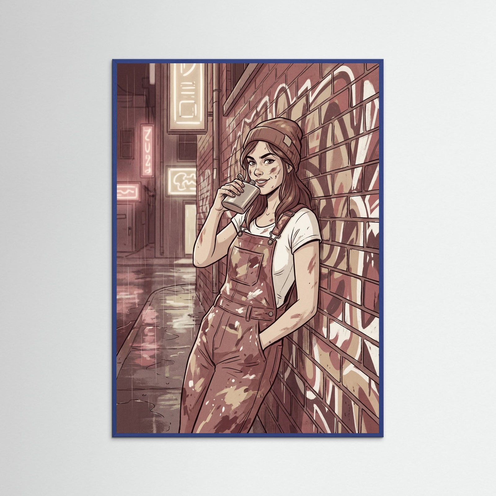 Blue Wood Morning Rebellion