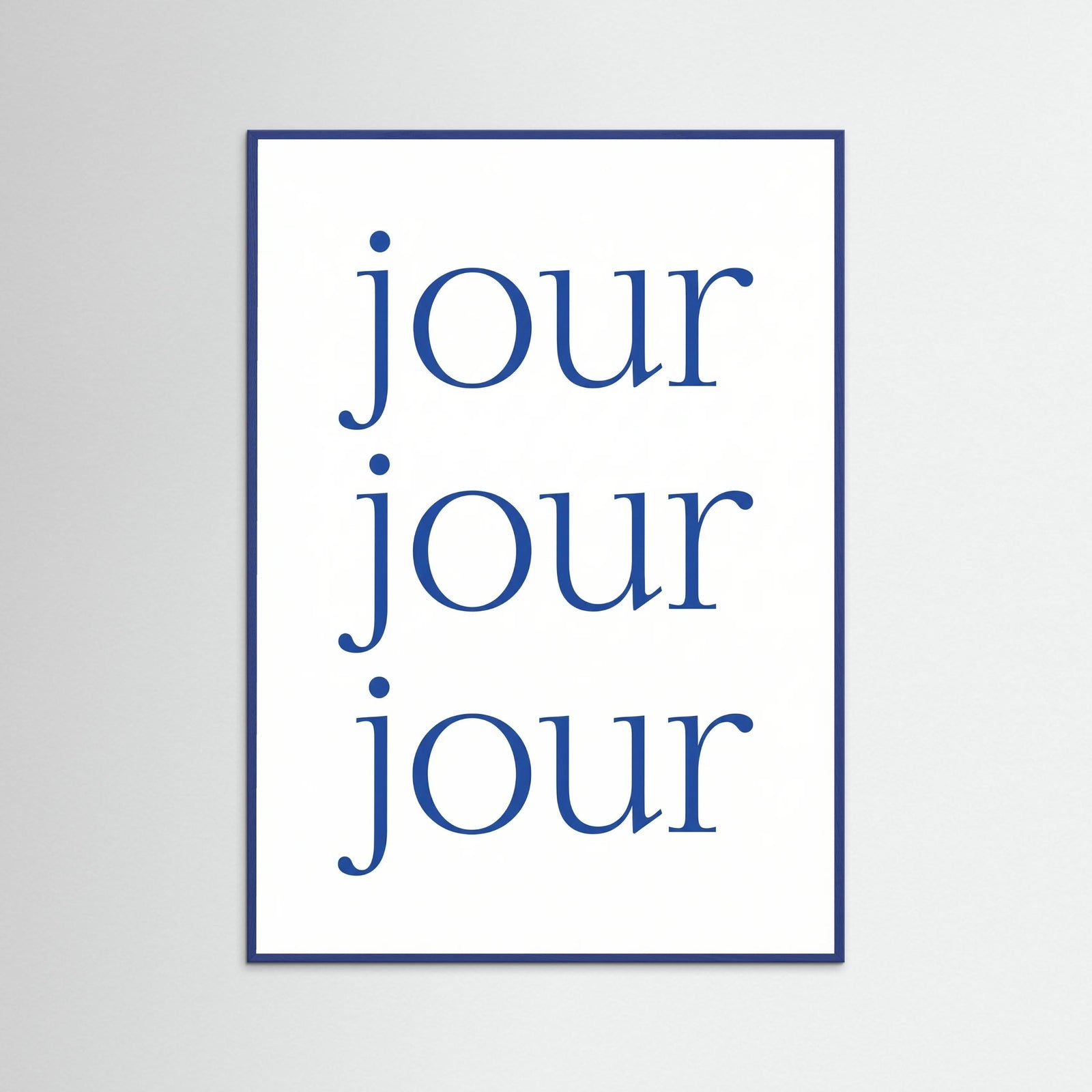 Blue Wood Morning Repetition