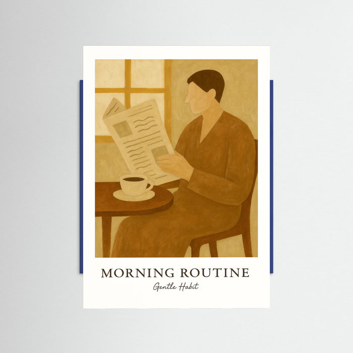 Blue Wood Morning Routine