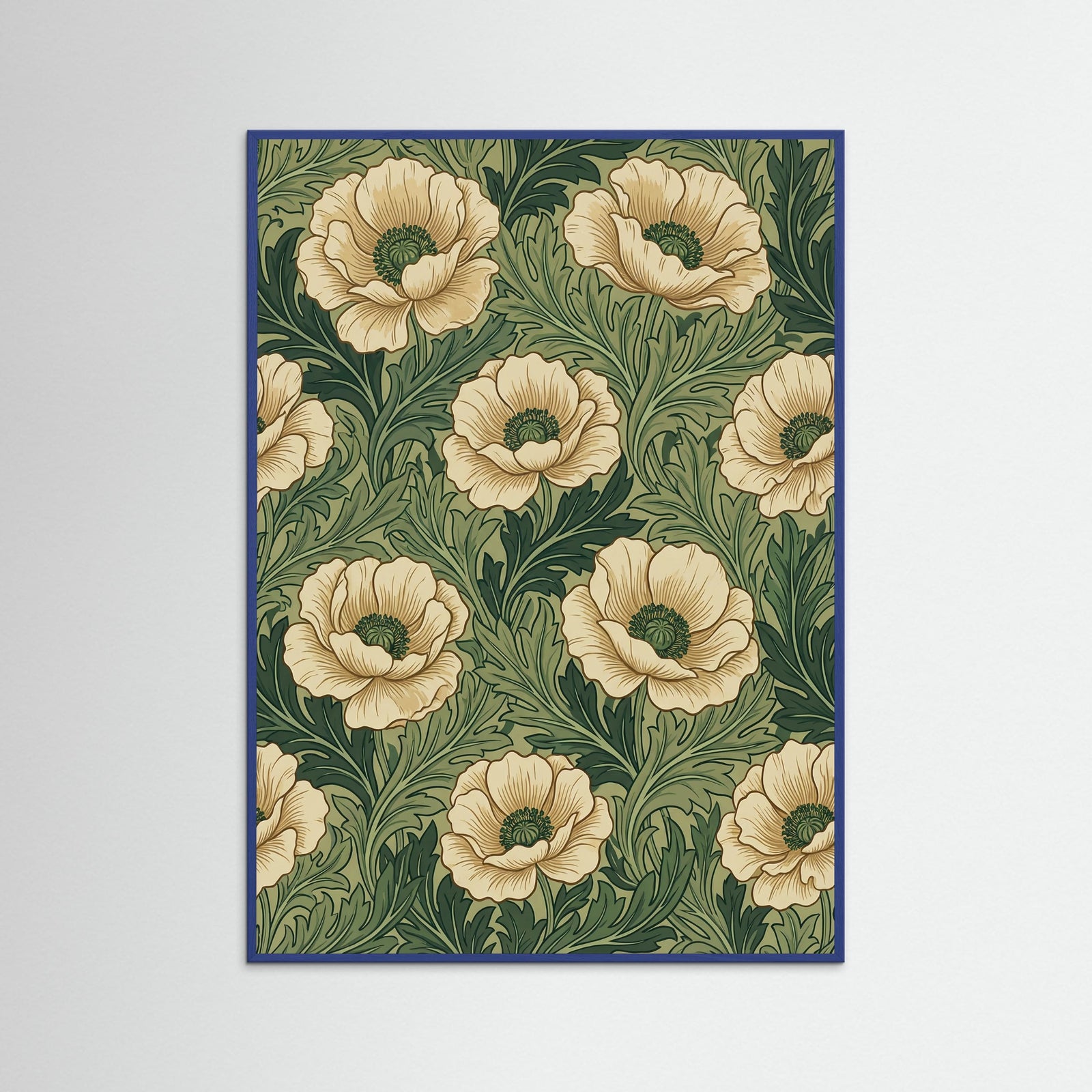 Blue Wood Morris Chrysanthemum