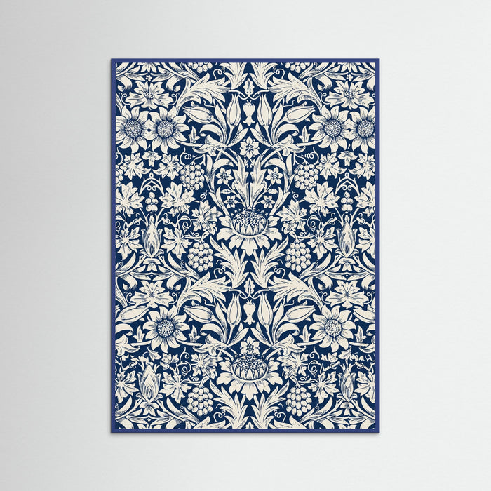 Blue Wood Morrisian Vine