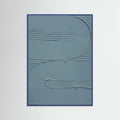 Affiche Mud Texture 12 Blue – affiche et impression d’art