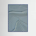 Affiche Mud Texture 15 Blue – affiche et impression d’art