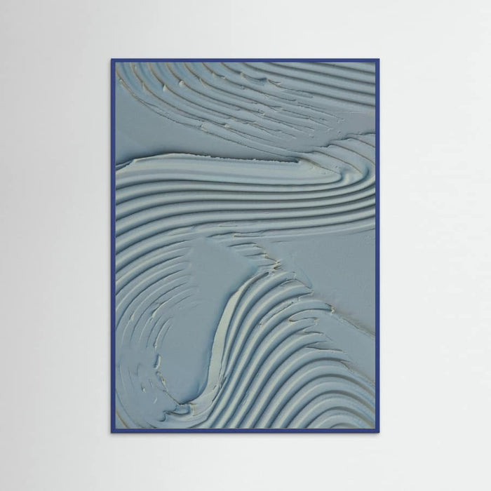 Affiche Mud Texture 15 Blue – affiche et impression d’art