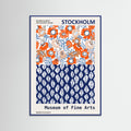 Blue Wood Museum of Fine Arts Stockholm Poster