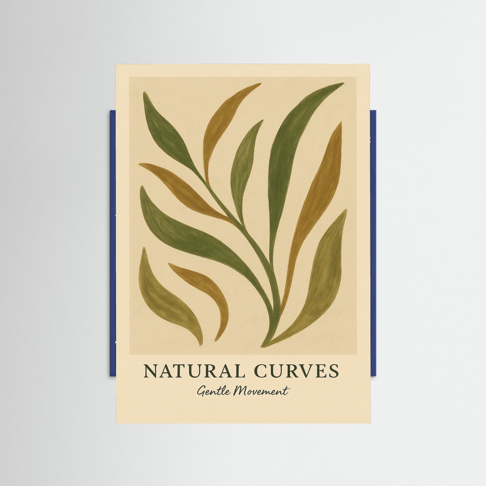 Blue Wood Natural curves