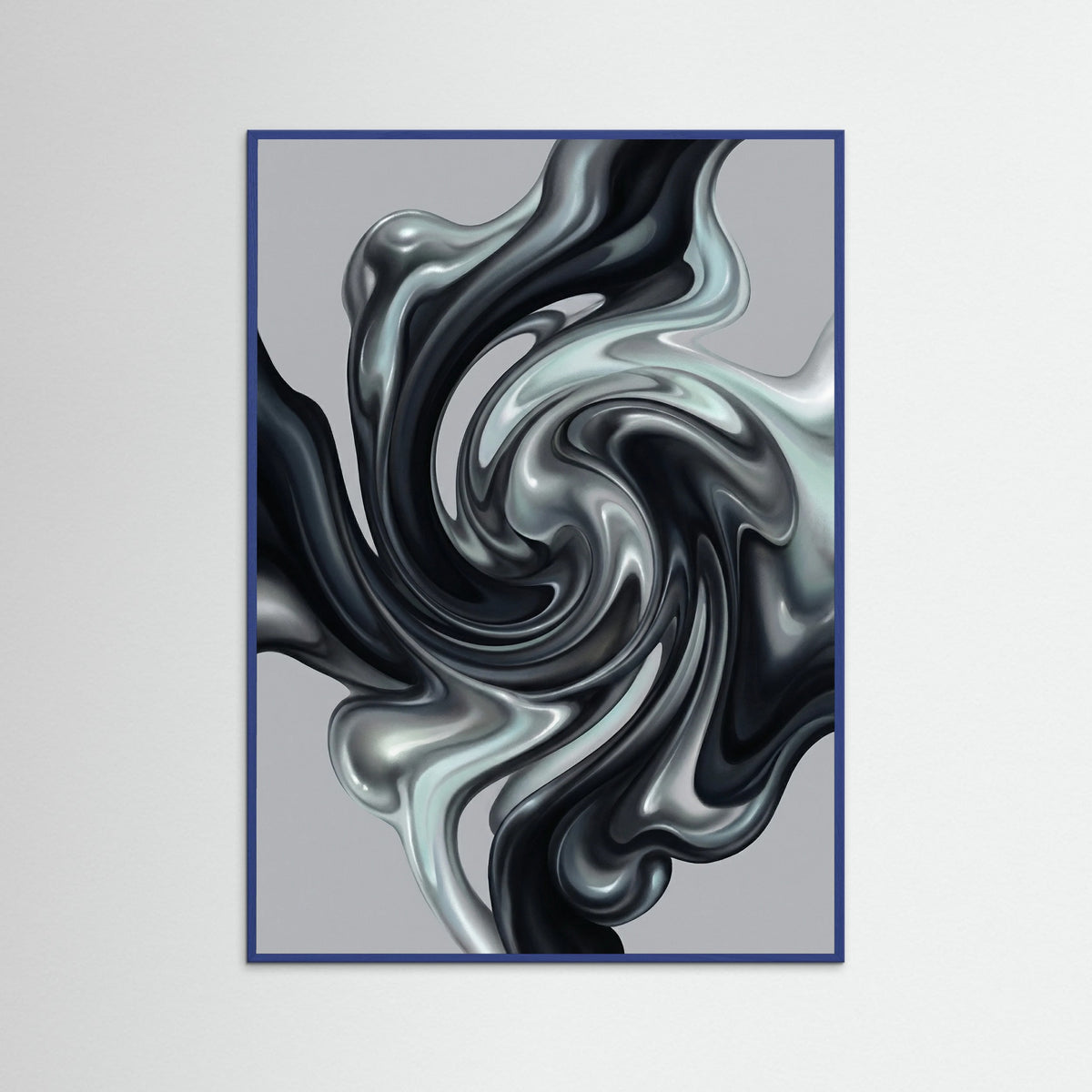 Blue Wood Nebulous Forms