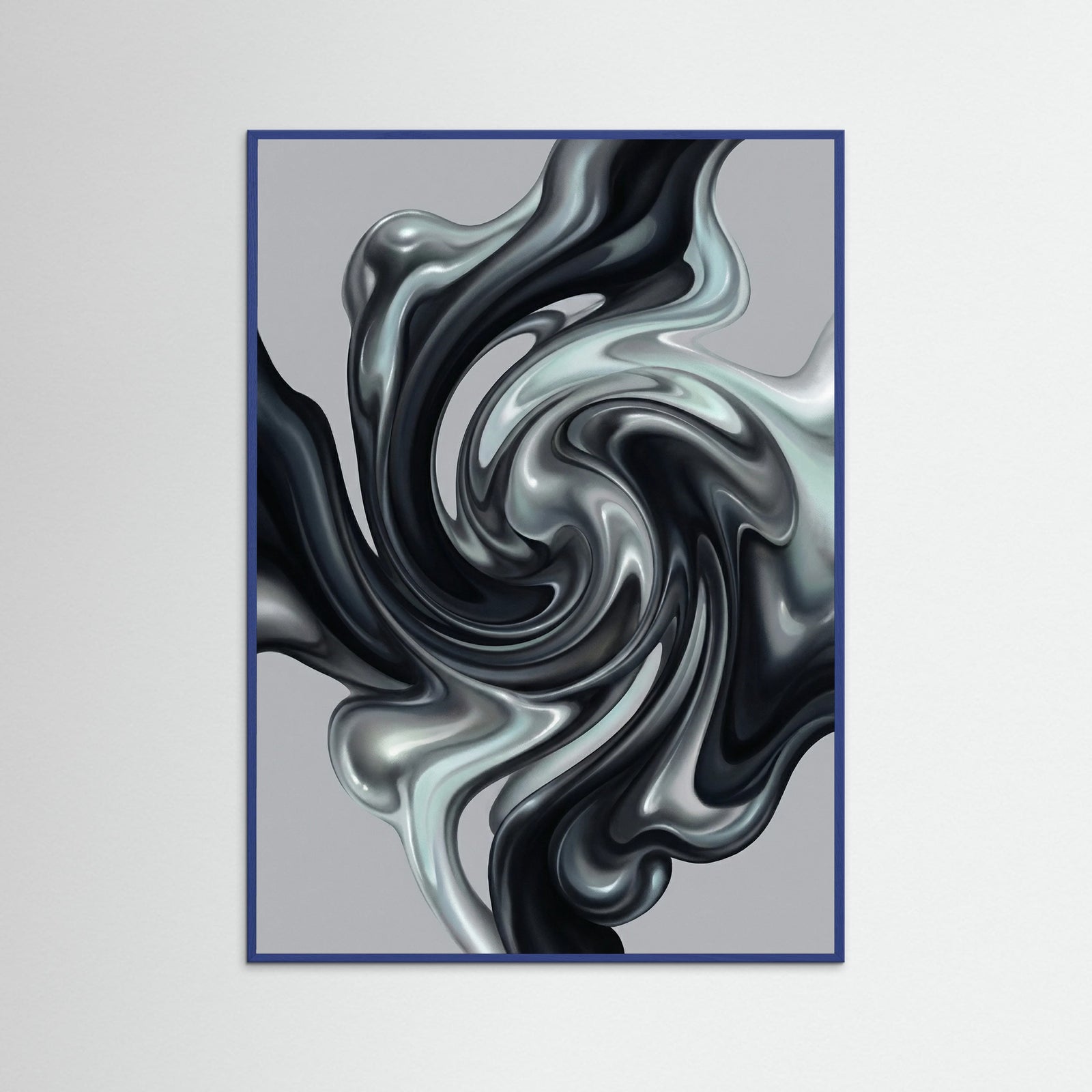 Blue Wood Nebulous Forms