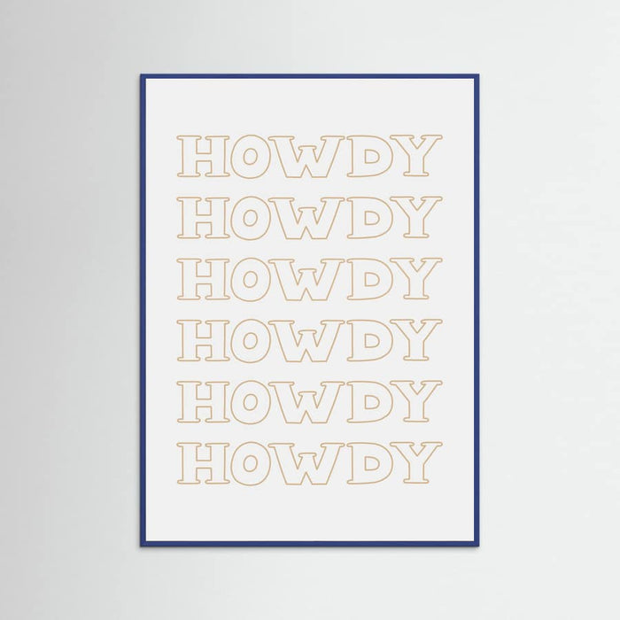 Plakat Neutral Howdy – plakat i druk artystyczny