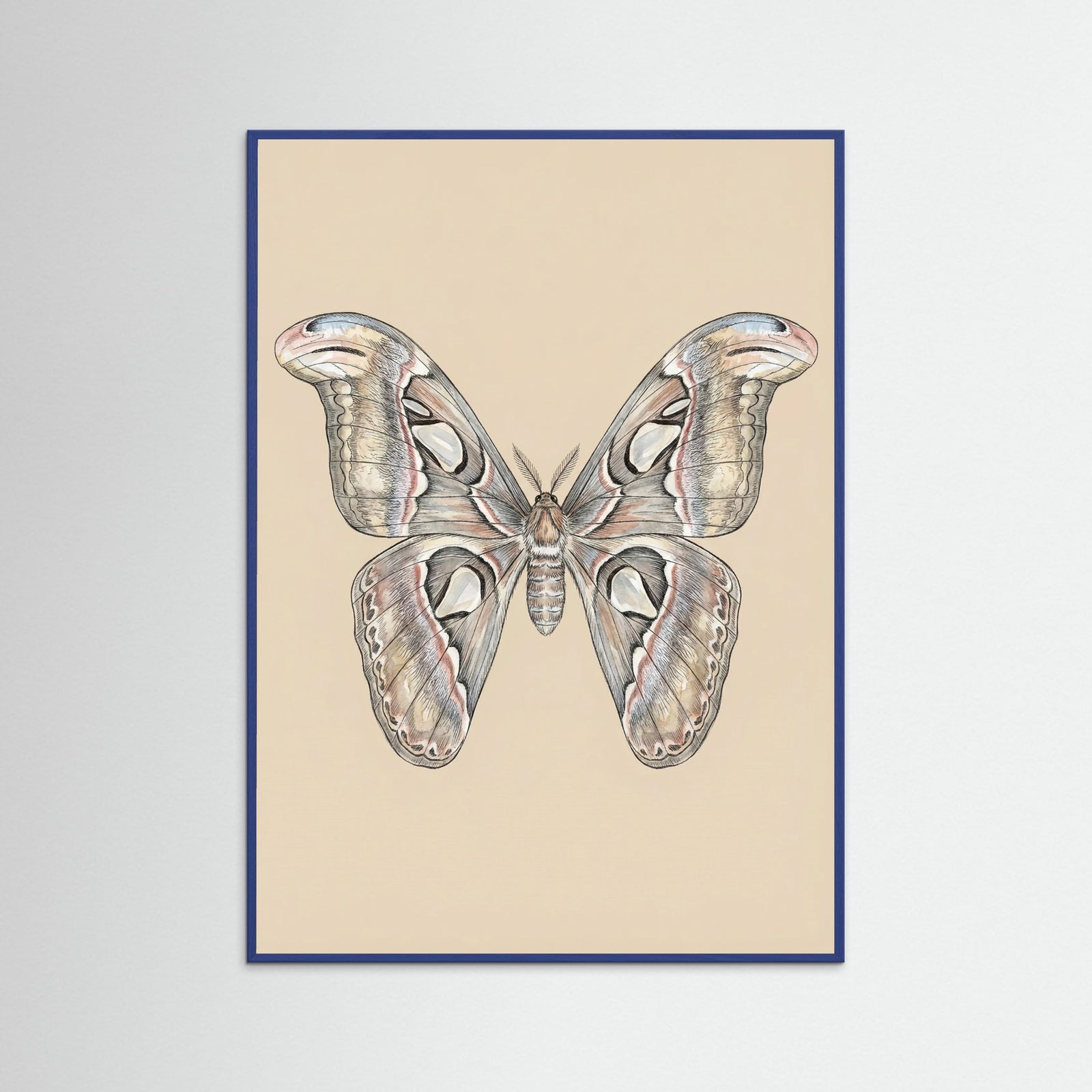 Blue Wood Nocturnal Elegance