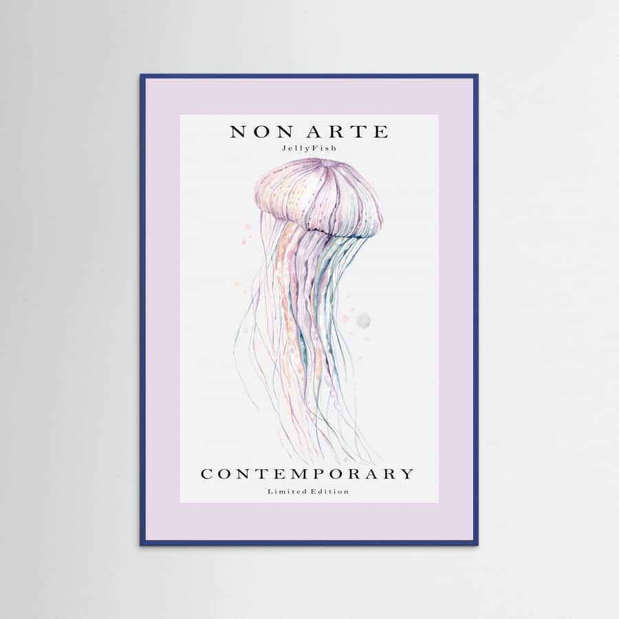 Plakat Non Arte Jellyfish – plakat i druk artystyczny
