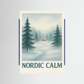 Blue Wood Nordic Calm