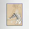 Nude Art Nouveau Poster – poster and art print