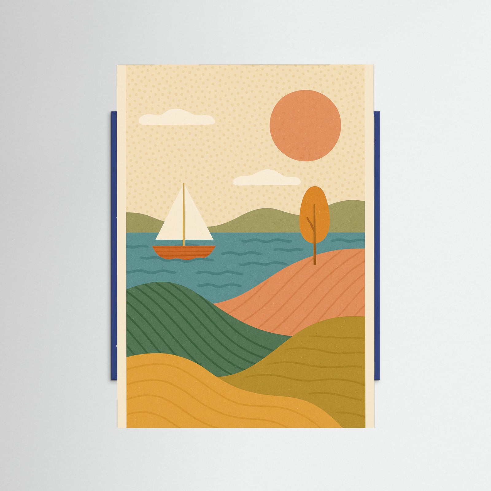 Blue Wood Nurturing Moment