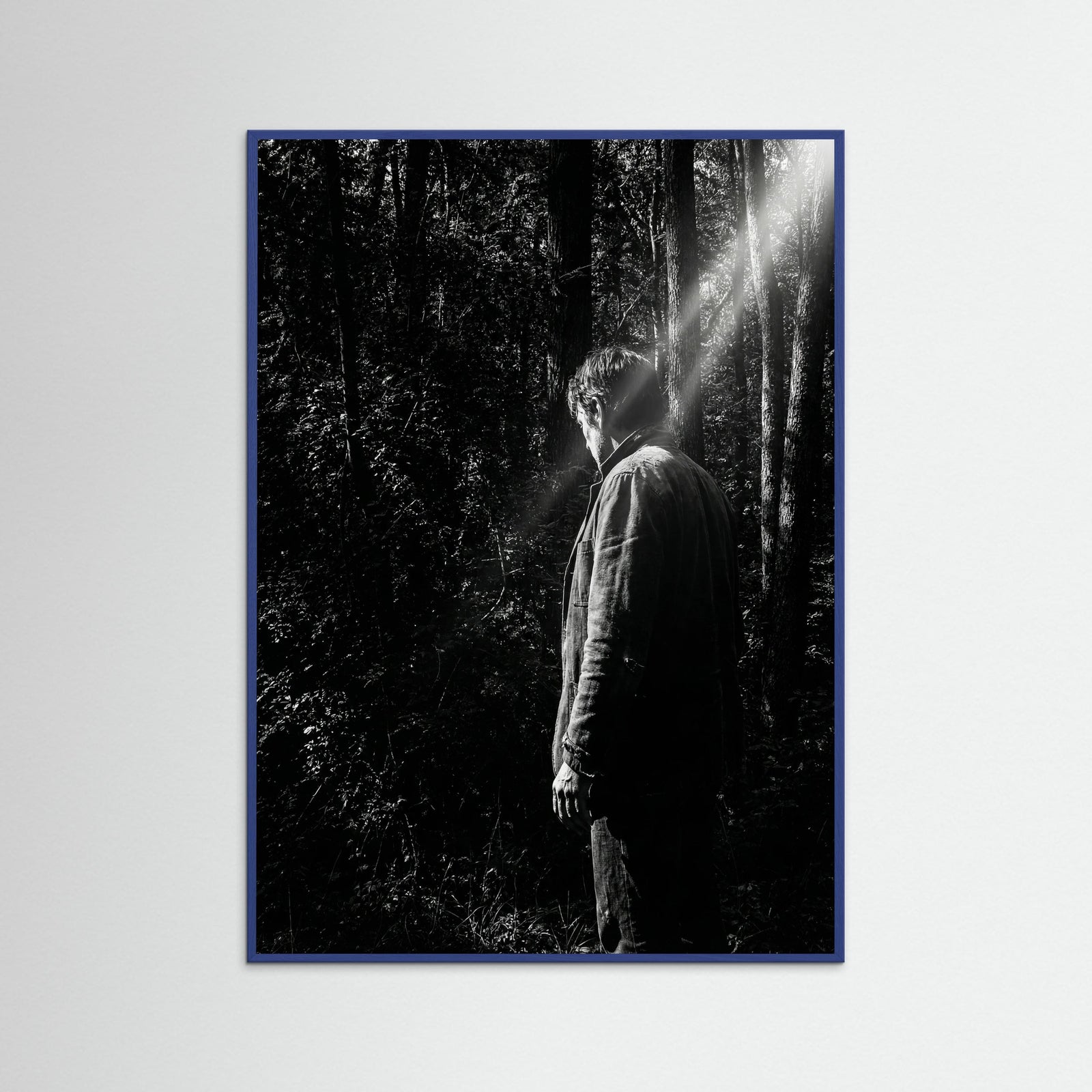 Blue Wood Obscured Presence