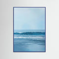 Blue Wood Ocean Serenity Blue