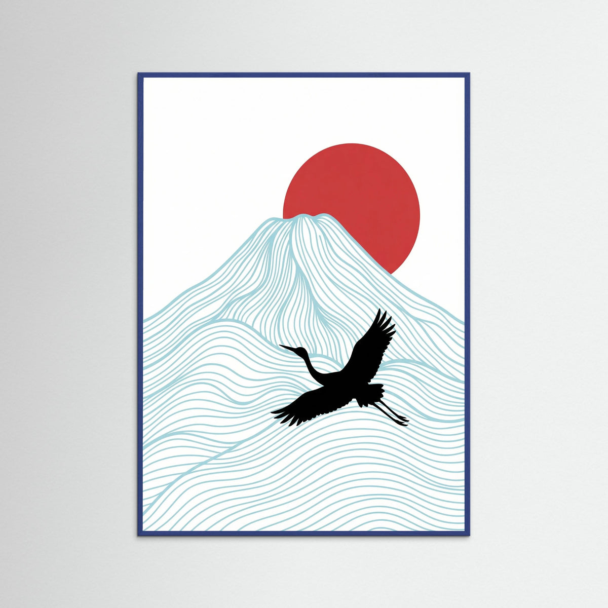 Blue Wood Oceanic Dawn