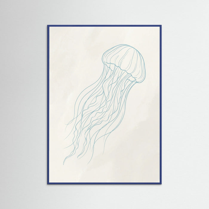 Blue Wood Oceanic Embrace