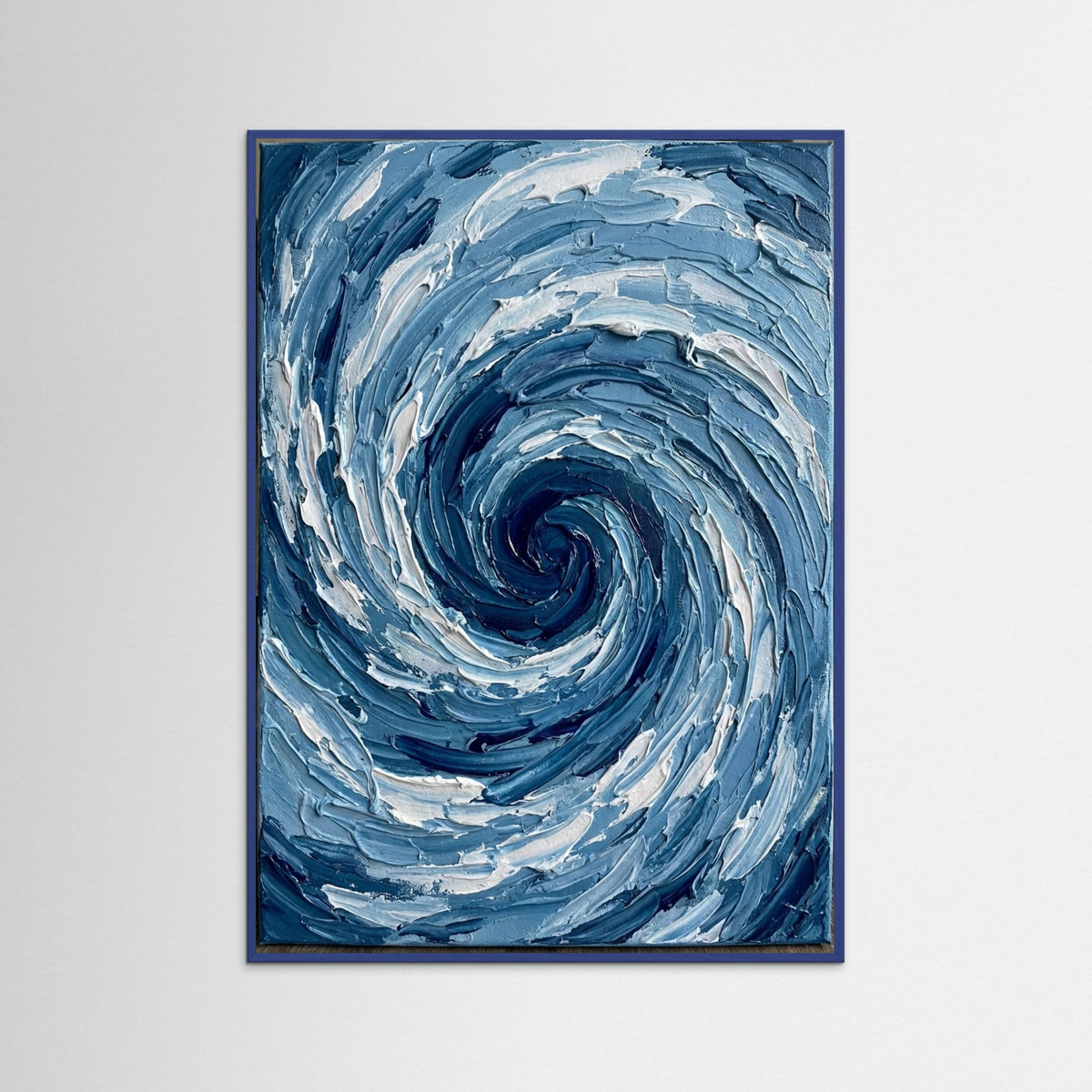 Blue Wood Oceanic Flow