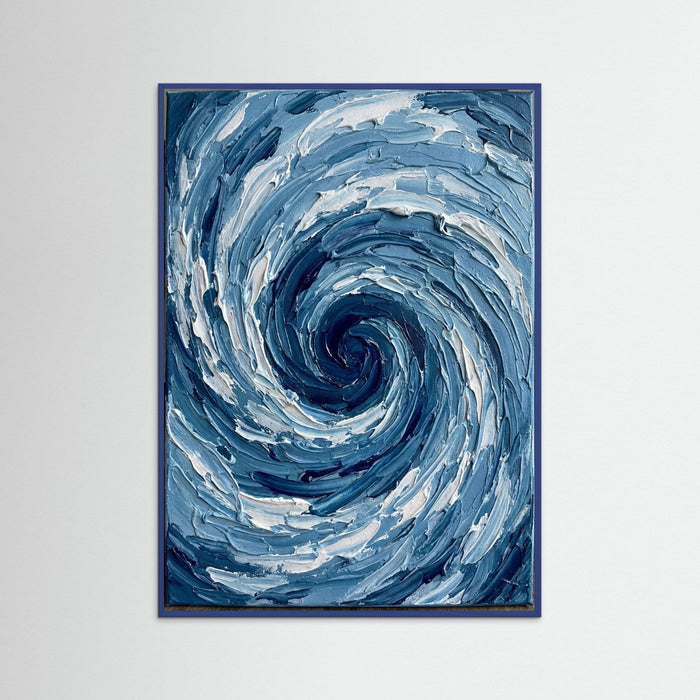 Blue Wood Oceanic Flow