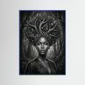 Blue Wood Oceanic Muse
