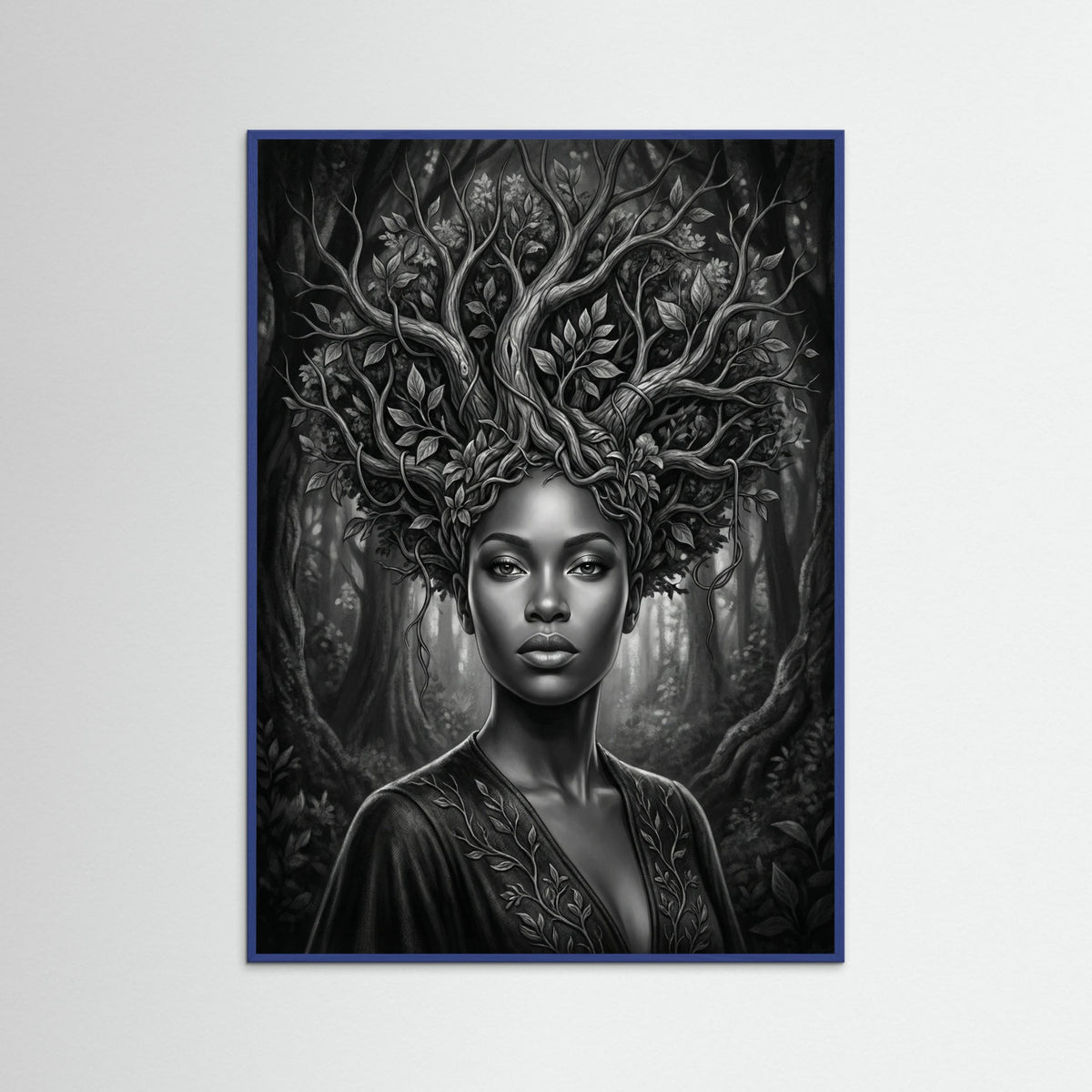Blue Wood Oceanic Muse