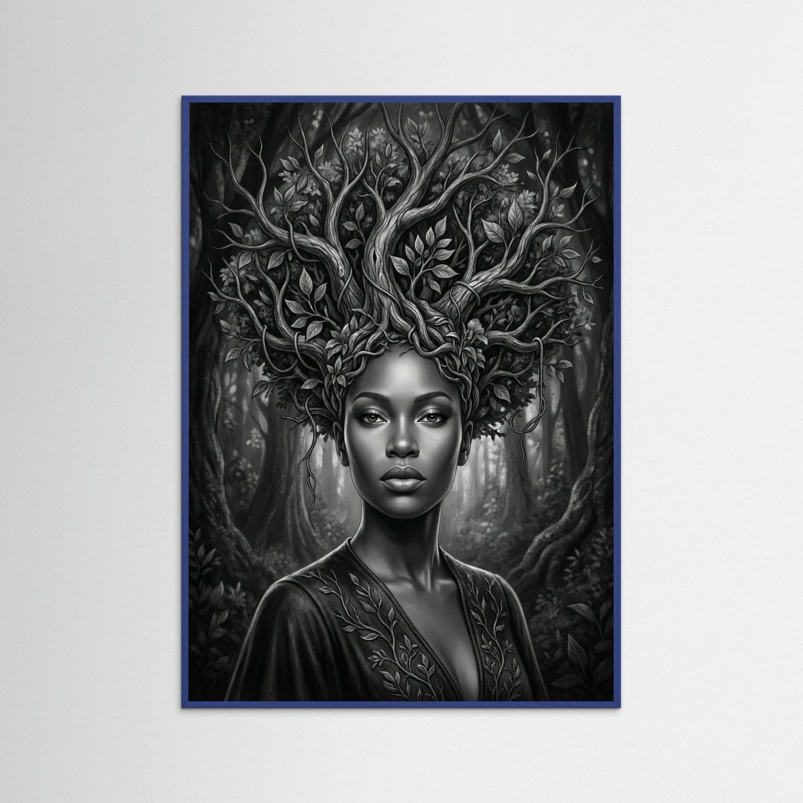 Blue Wood Oceanic Muse