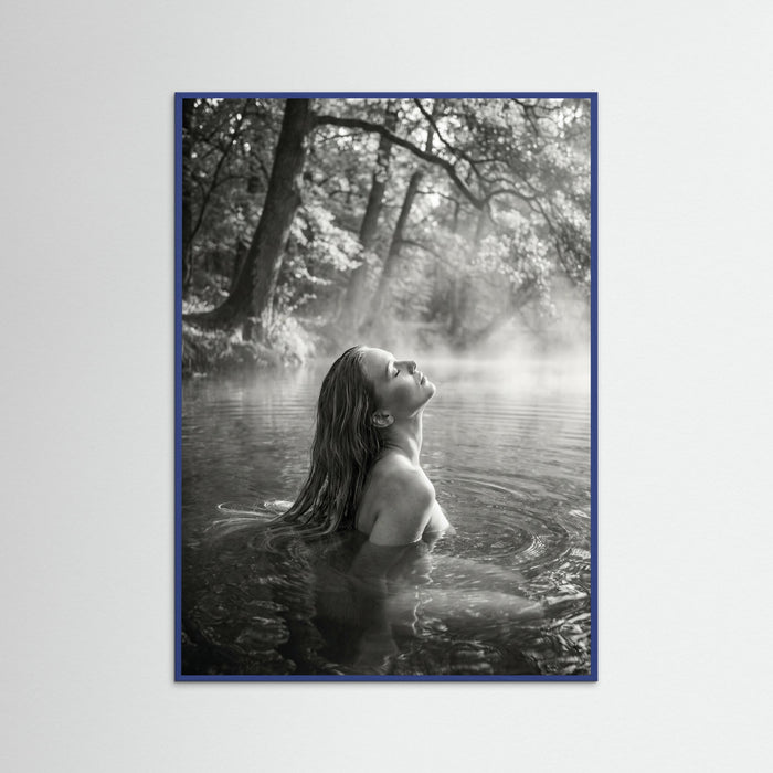 Blue Wood Oceans Embrace