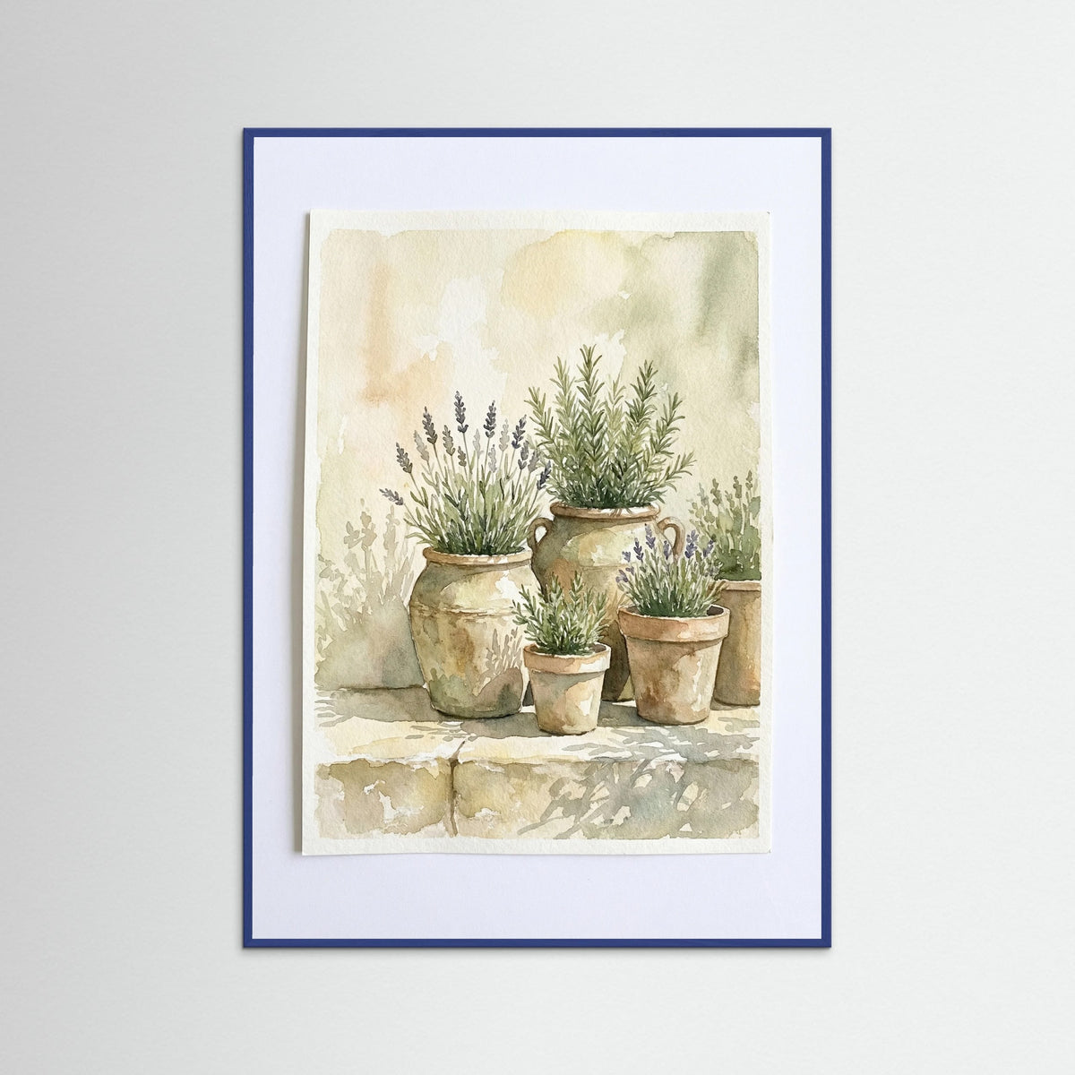 Blue Wood Olive Stillness