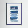 Póster Ombre Blue – póster e impresión artística