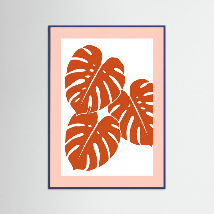 Blue Wood Orange Foliage
