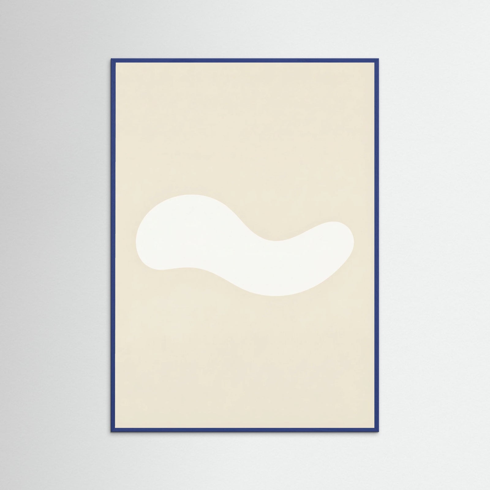 Blue Wood Organic Cutout Forms