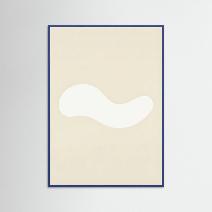 Blue Wood Organic Cutout Forms