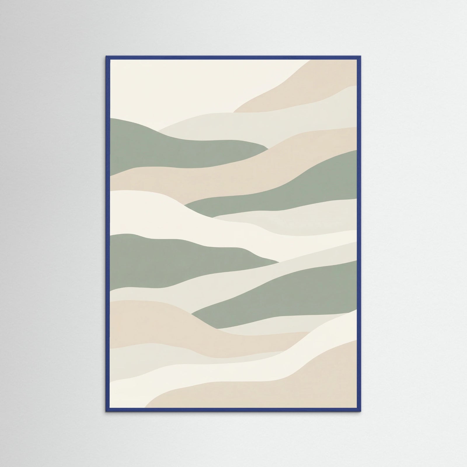 Blue Wood Organic Dotscape