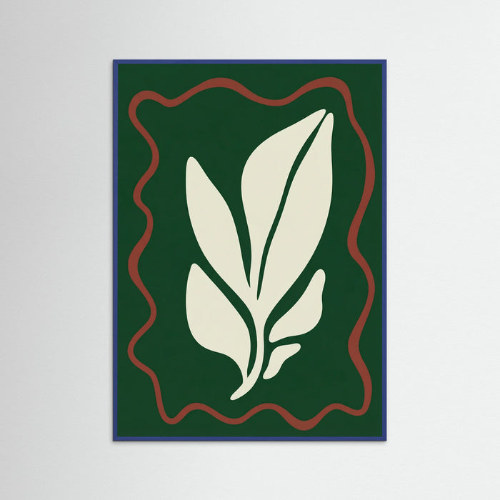 Blue Wood Organic Emerald Flow