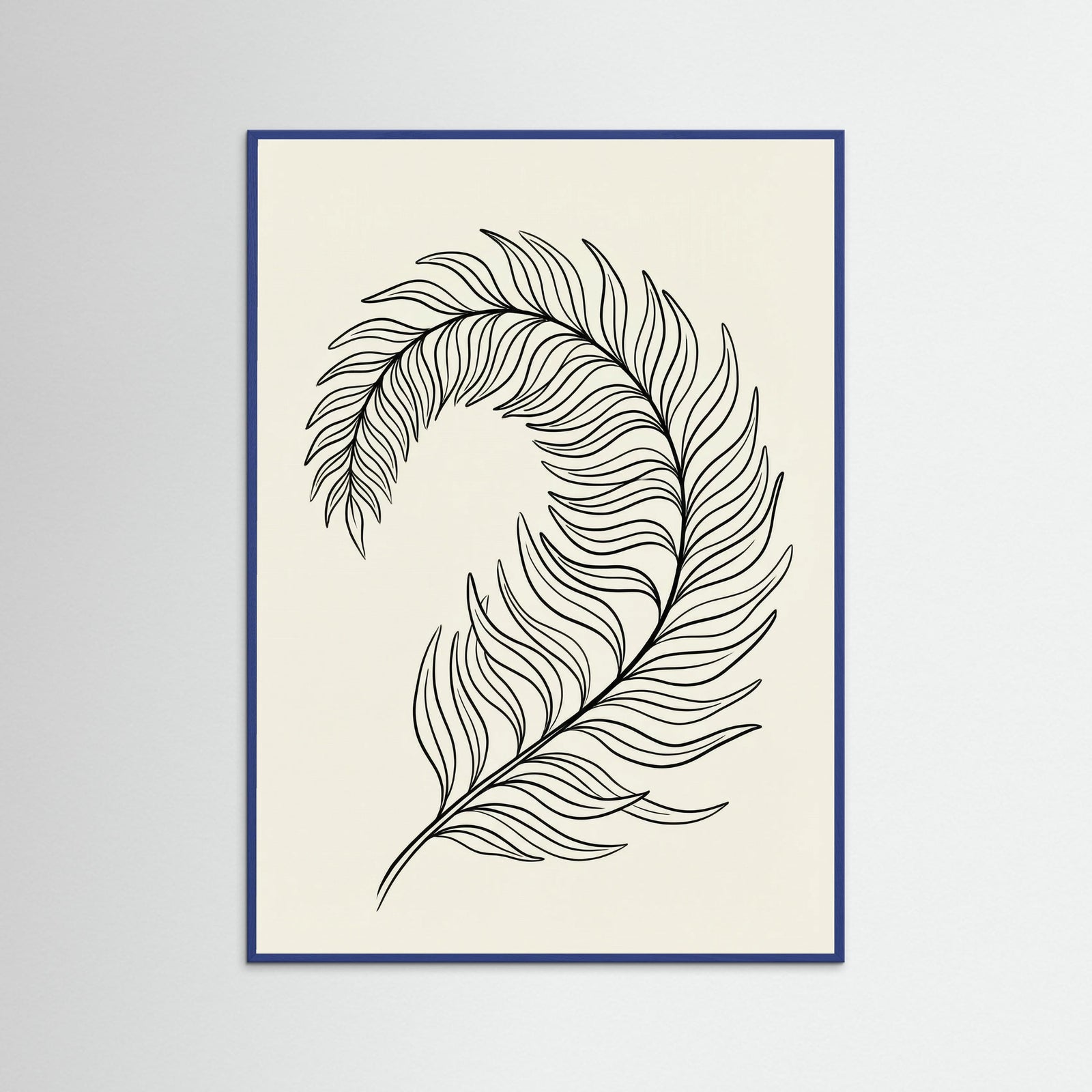 Blue Wood Organic Flow Beige