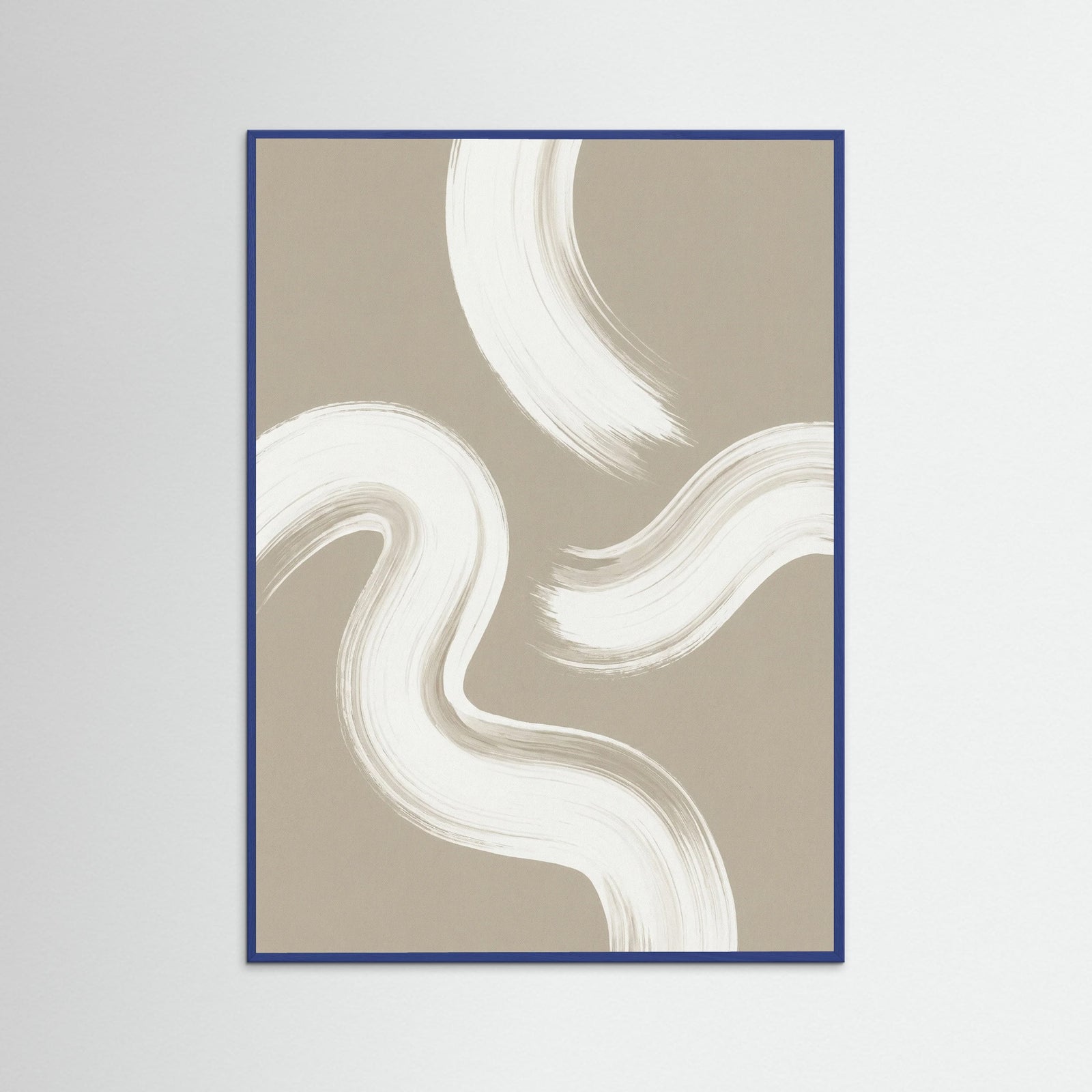 Blue Wood Organic Flow Beige