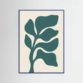 Blue Wood Organic Flow Green