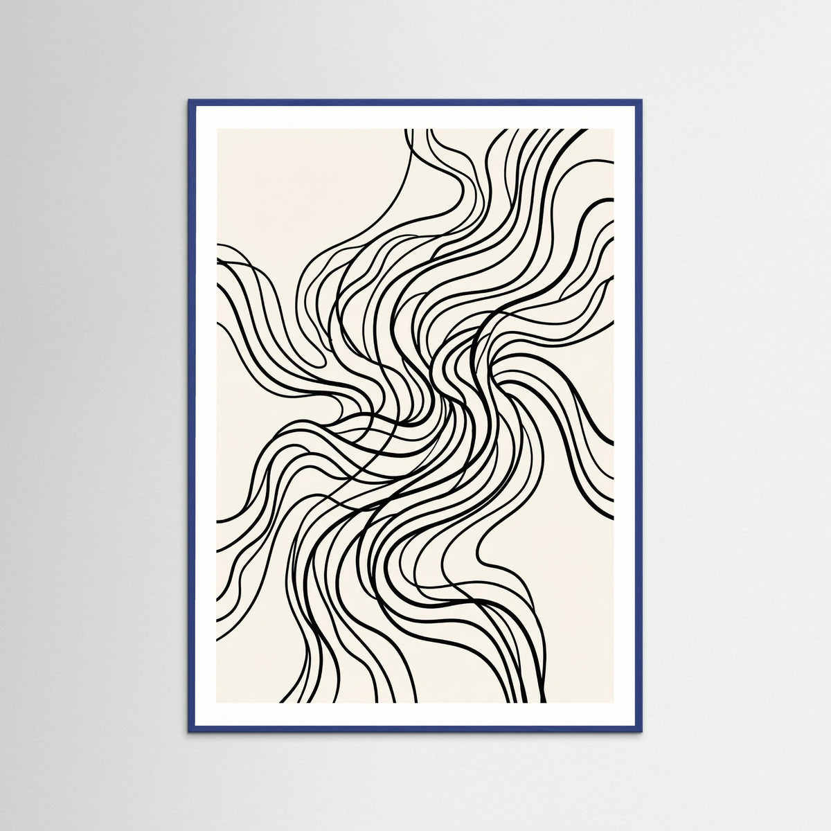 Blue Wood Organic Flow