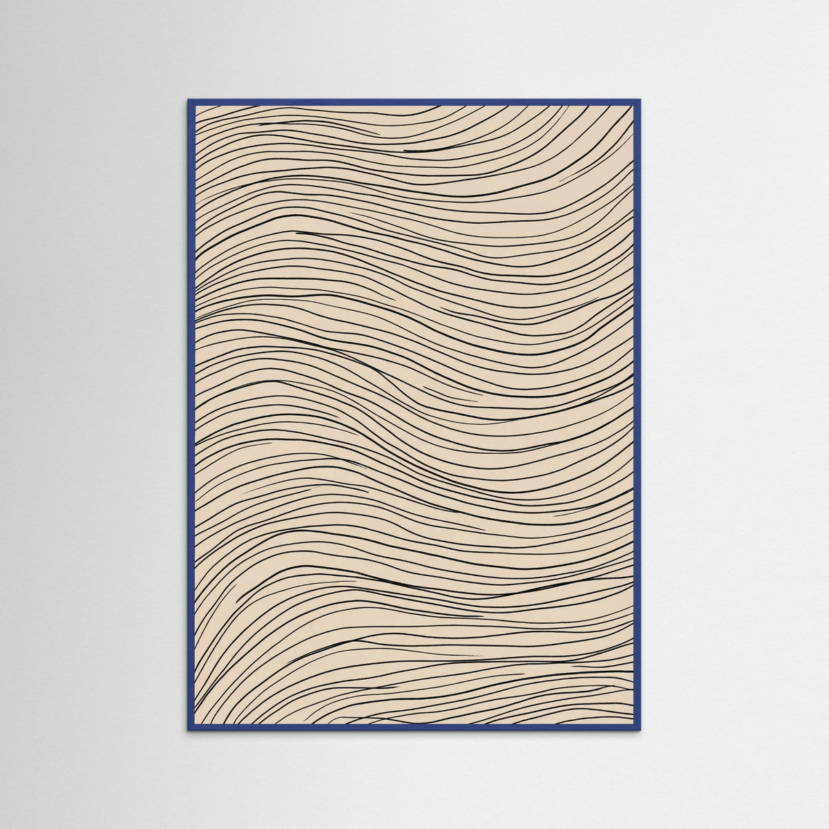 Blue Wood Organic Swirl