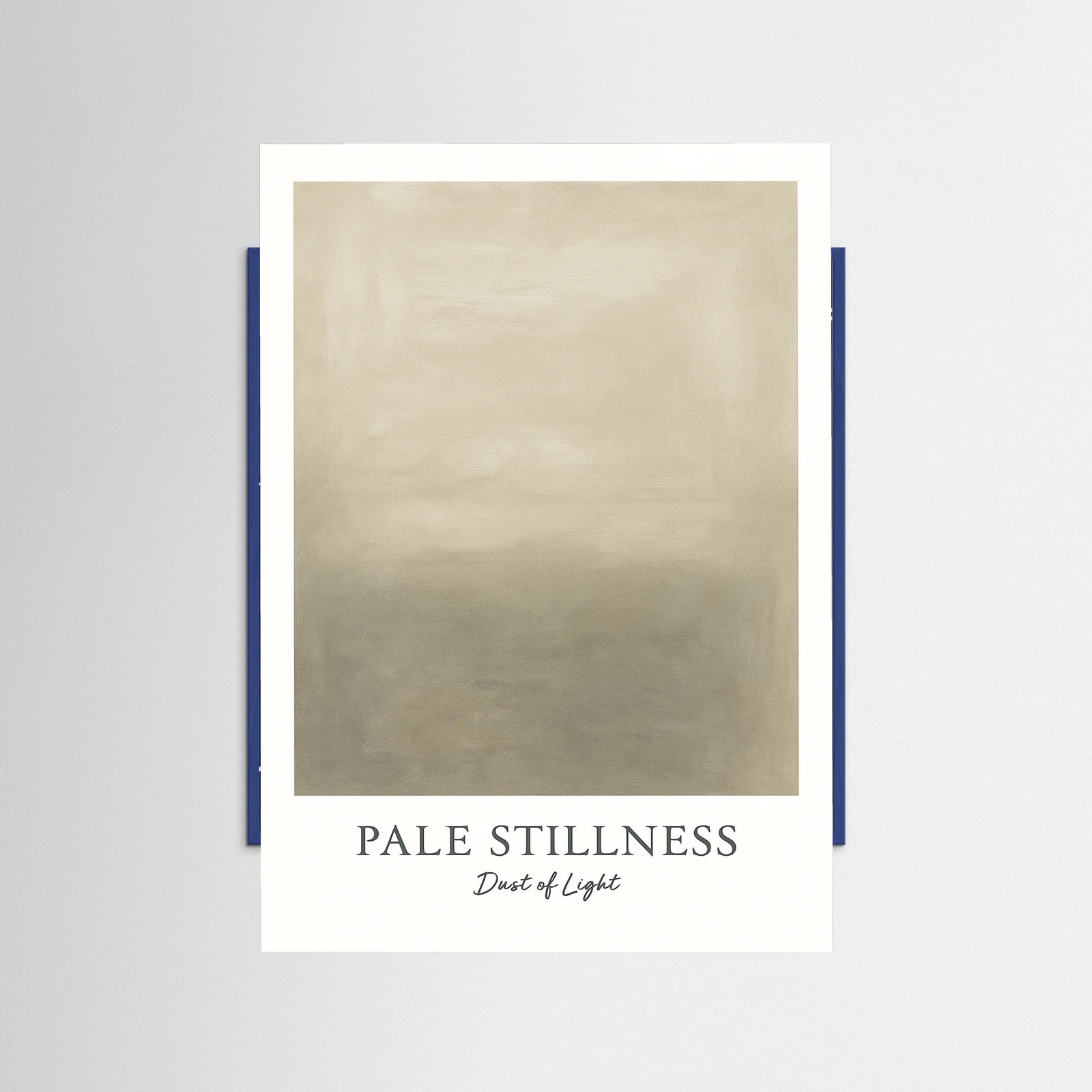 Blue Wood Pale stillness