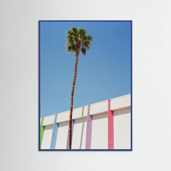 Blue Wood Palm Springs II Poster