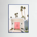 Palm Springs Pink Door Poster – poster and art print